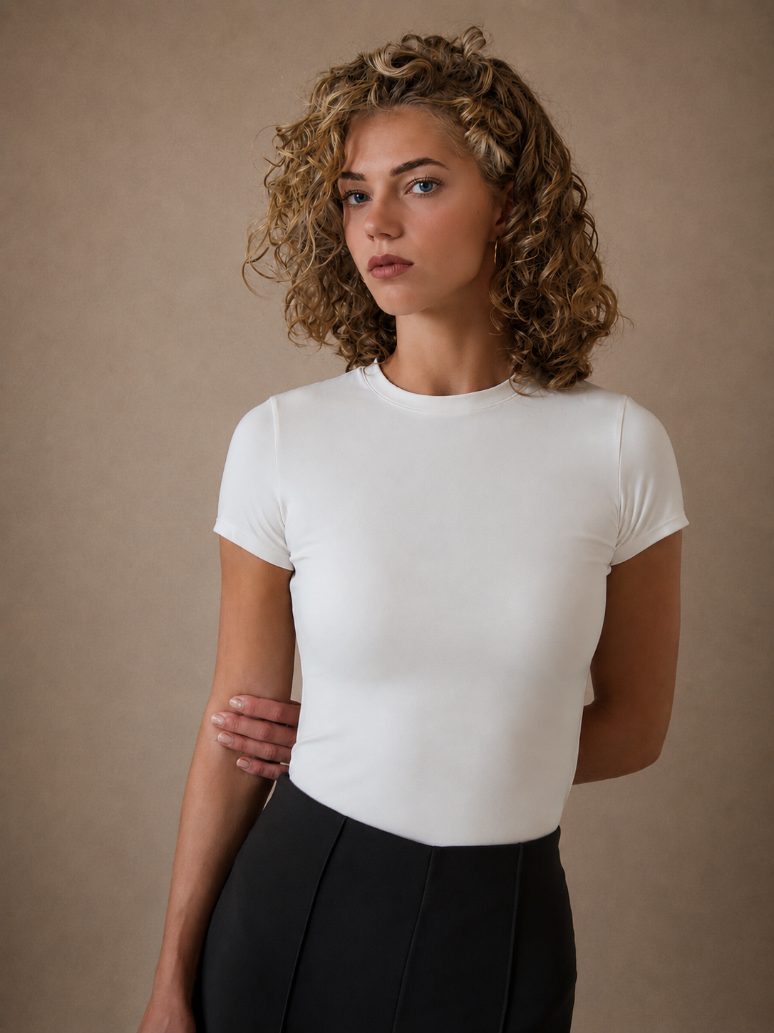 Tammara Short sleeve - Ivory