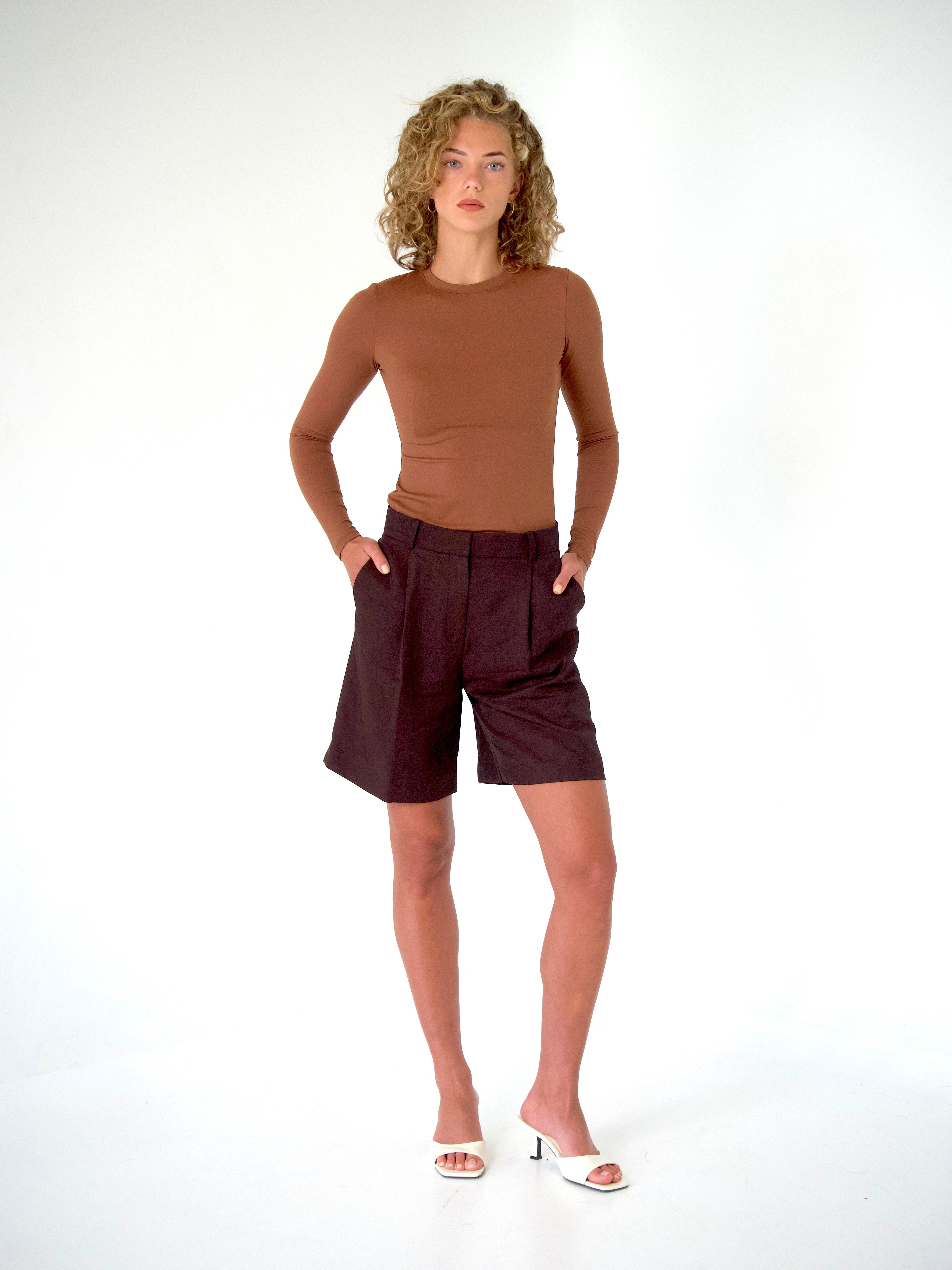 Tammara Long Sleeve - Cocoa