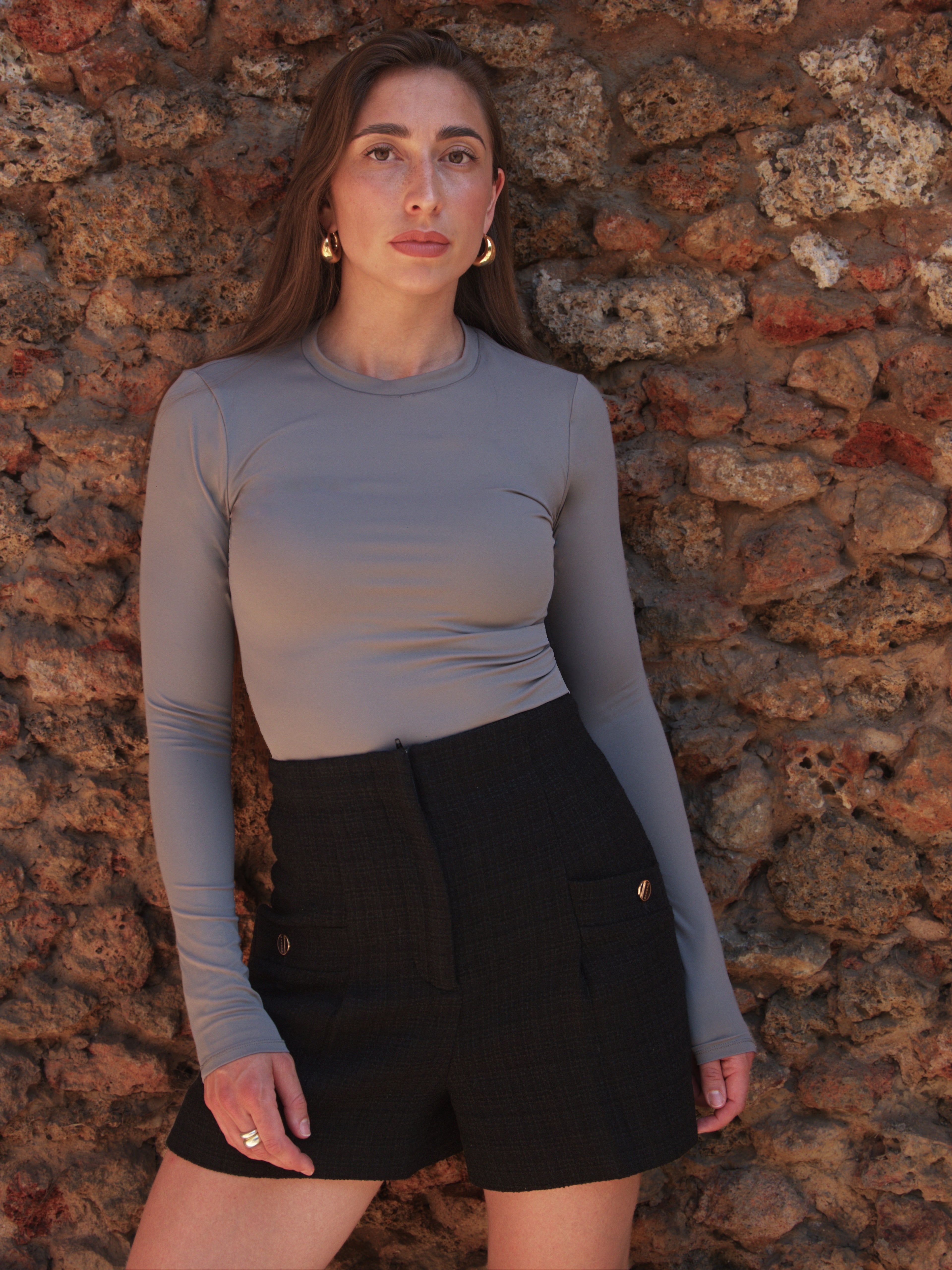 Tammara Long Sleeve - Ash